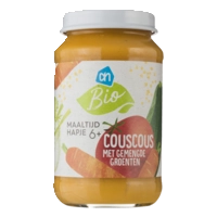 AH Biologisch Couscous met gemengde groente 6m+