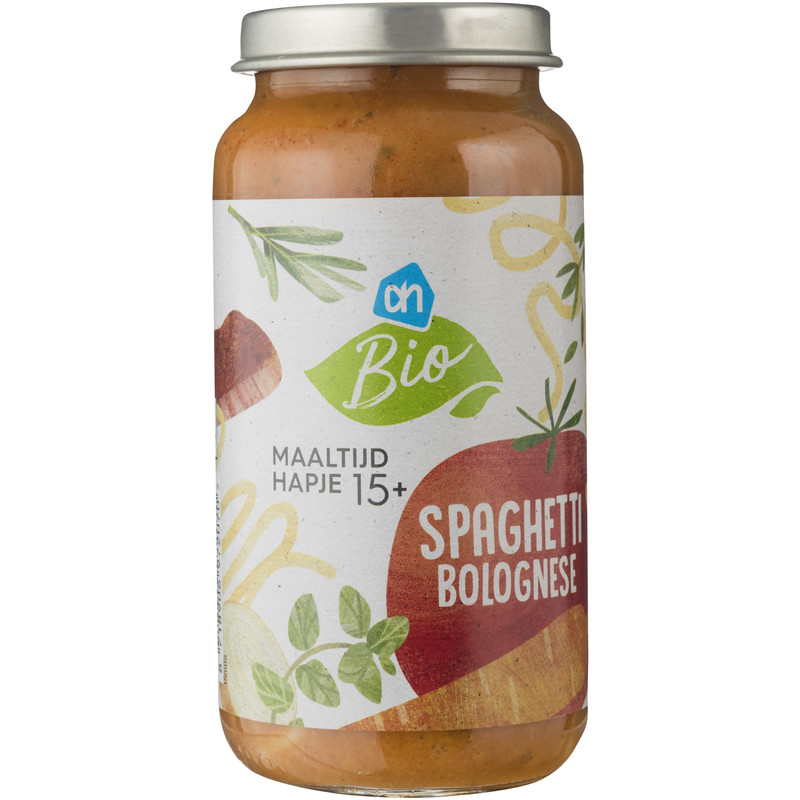 Een afbeelding van AH Biologisch Spaghetti bolognese 15m08