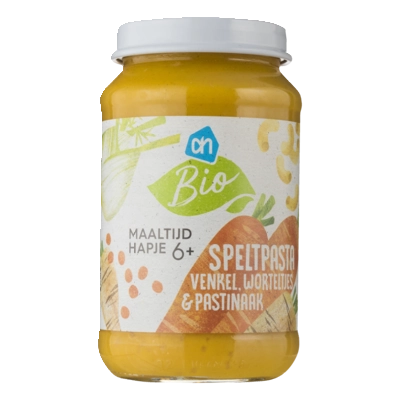 pdp-image-AH Biologisch Speltpasta venkel wortel pastinaak 6m+