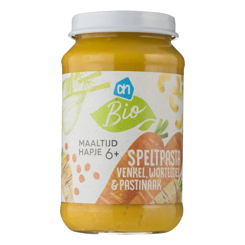 Speltpasta venkel wortel pastinaak 6m+