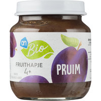 Een afbeelding van AH Biologisch Fruithapje pruim 4m+