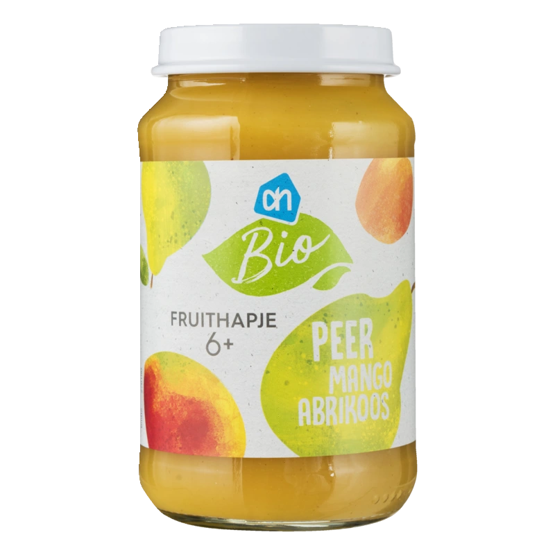 Fruithapje peer mango abrikoos 6m+