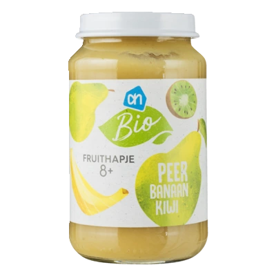 pdp-image-AH Biologisch Fruithapje peer kiwi banaan 8m+