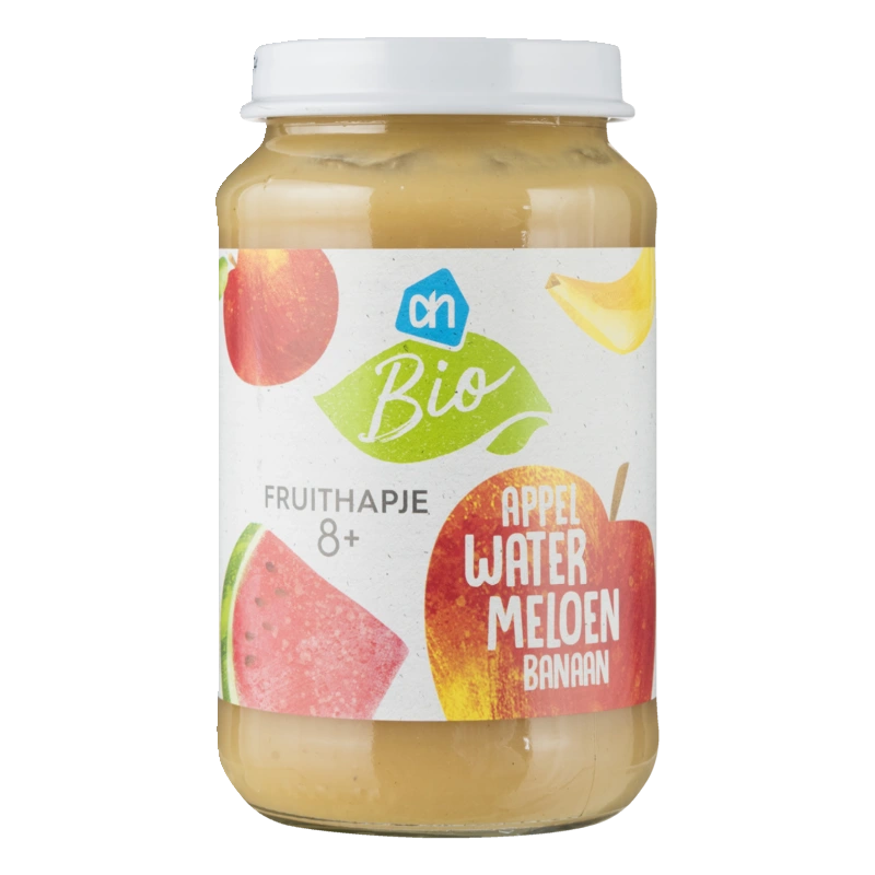 Fruithapje appel watermeloen banaan 8m+