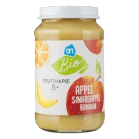 AH Biologisch Fruithapje appel sinaasappel 8m+