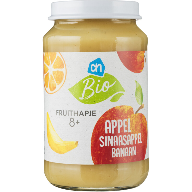Een afbeelding van AH Biologisch Fruithapje appel sinaasappel 8m+