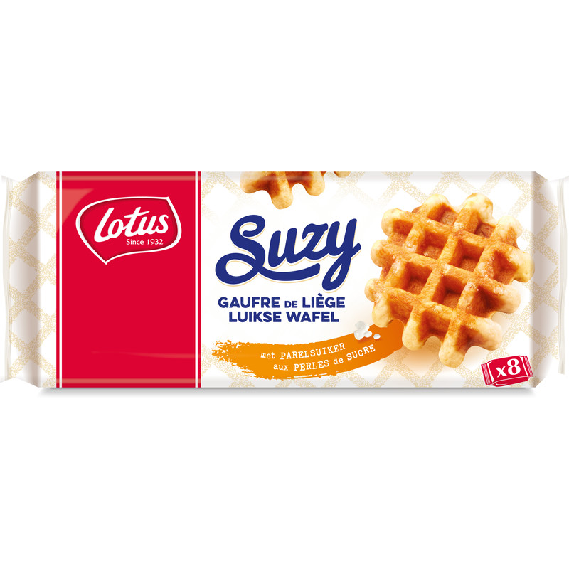 Een afbeelding van Lotus Suzy Luikse wafel bel