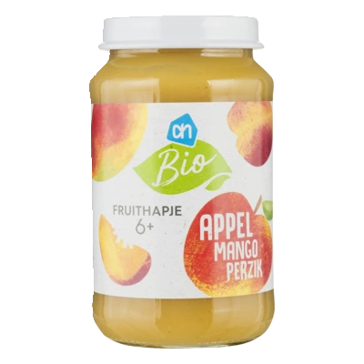 pdp-image-AH Biologisch Fruithapje appel mango perzik 6m+