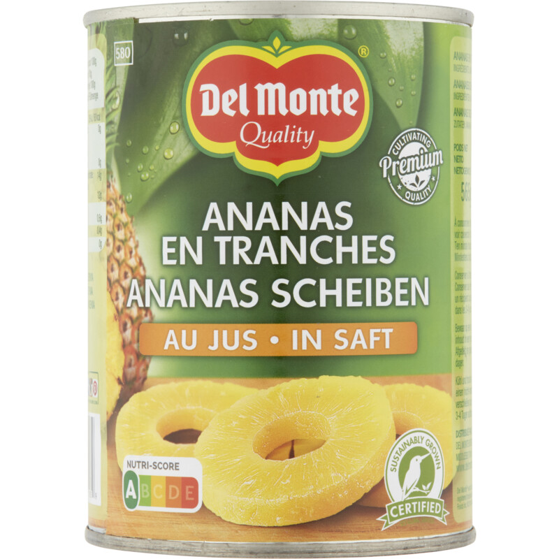 Een afbeelding van Del Monte Ananasschijven op sap
