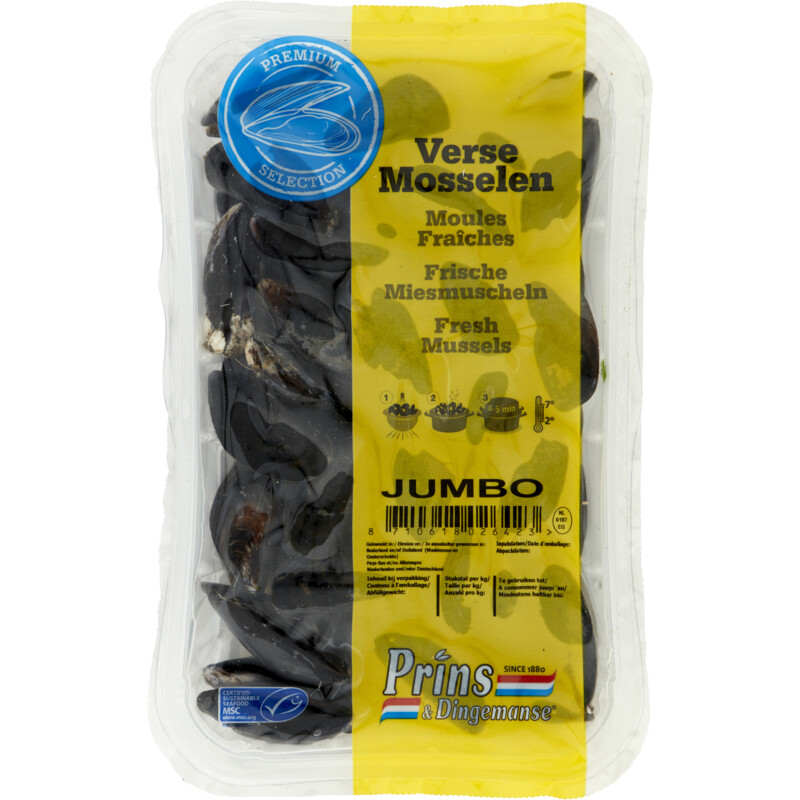 Een afbeelding van Prins & Dingemanse Mossel jumbo