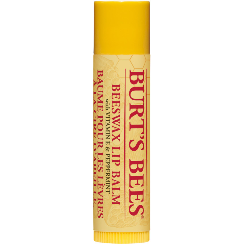 Een afbeelding van Burt's Bees Beeswax lip balm stick