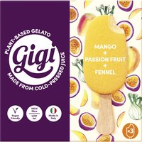 Een afbeelding van Gigi Vegan ijs mango, passievrucht & venkel