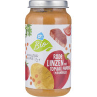 Afbeelding van Biologisch Rode linzen tom paprika en rundvl 15m06