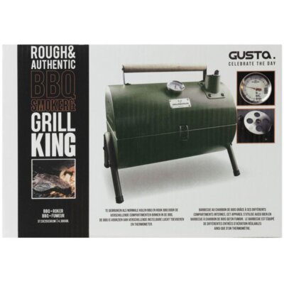 pdp-image-Gusta BBQ rookoven groen