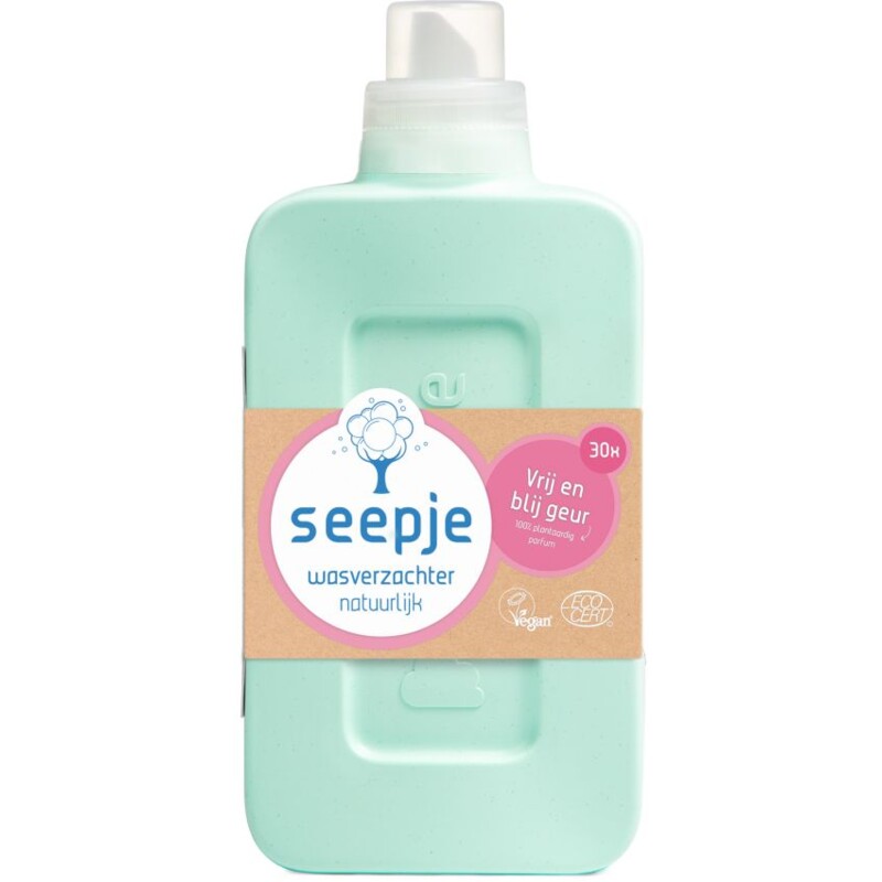 Een afbeelding van Seepje Wasverzachter 'Vrij en blij geur'
