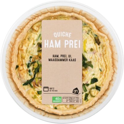 AH Quiche ham en prei reserveren | Albert Heijn