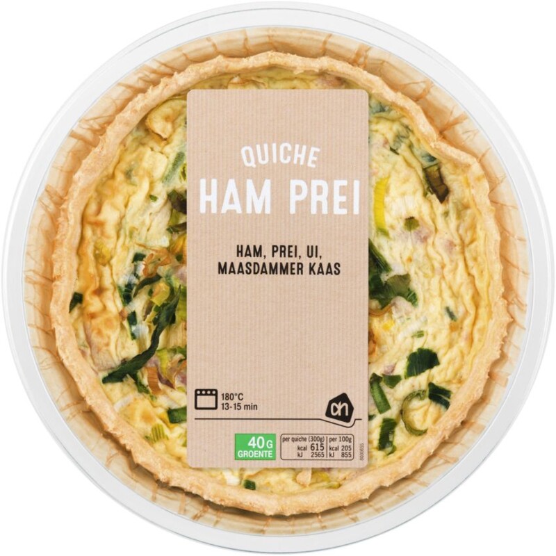 AH Quiche ham en prei reserveren | Albert Heijn