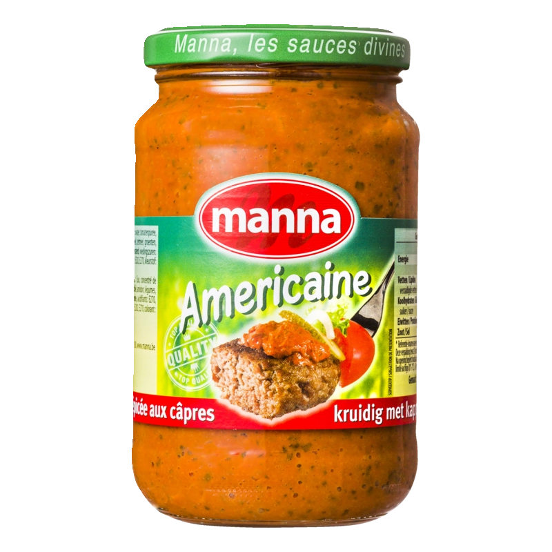 Manna Americaine saus bel