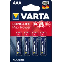 Een afbeelding van Varta Longlife max power AAA alkaline batterij