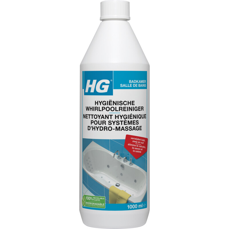 Een afbeelding van HG Hyginische whirlpoolreiniger