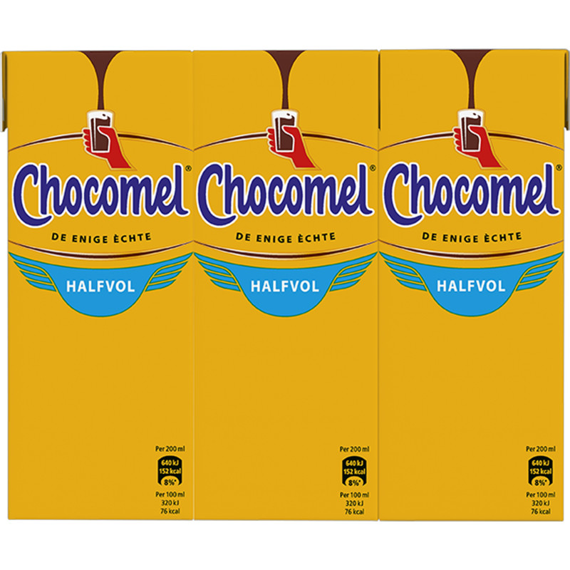 Een afbeelding van Chocomel Chocolademelk halfvol