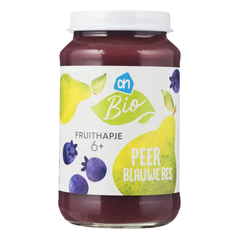 Fruithapje peer blauwe bes 6m+
