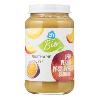 pdp-image-AH Biologisch Fruithapje appel perzik 8m+