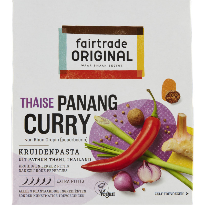 Een afbeelding van Fairtrade Original Panang curry pasta