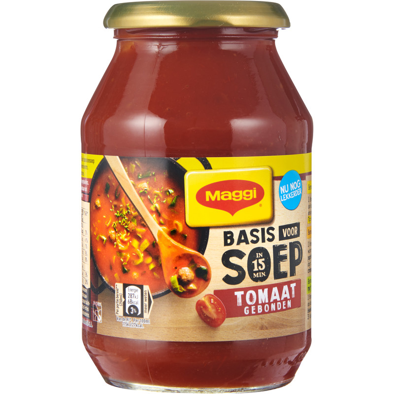 Een afbeelding van Maggi Basis voor soep gebonden tomatensoep