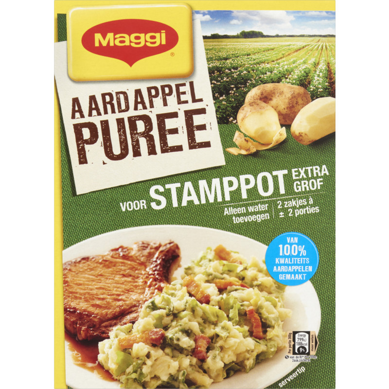Een afbeelding van Maggi Aardappelpuree voor stamppot extra grof
