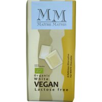 Organic white vegan lactose free