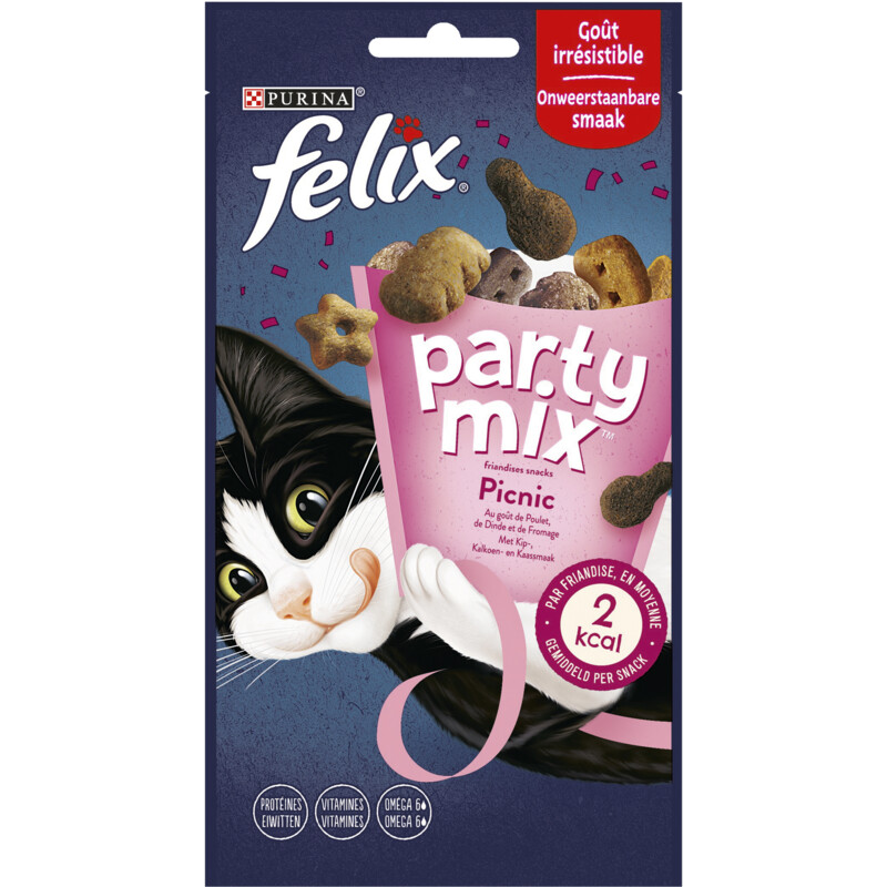Felix Party mix picnic kattensnack bestellen Albert Heijn