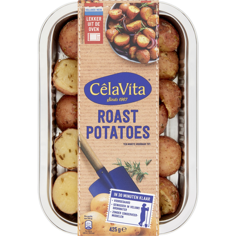 Een afbeelding van CêlaVíta Roast potatoes