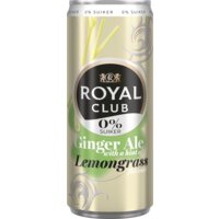 Een afbeelding van Royal Club Ginger Ale Lemongrass