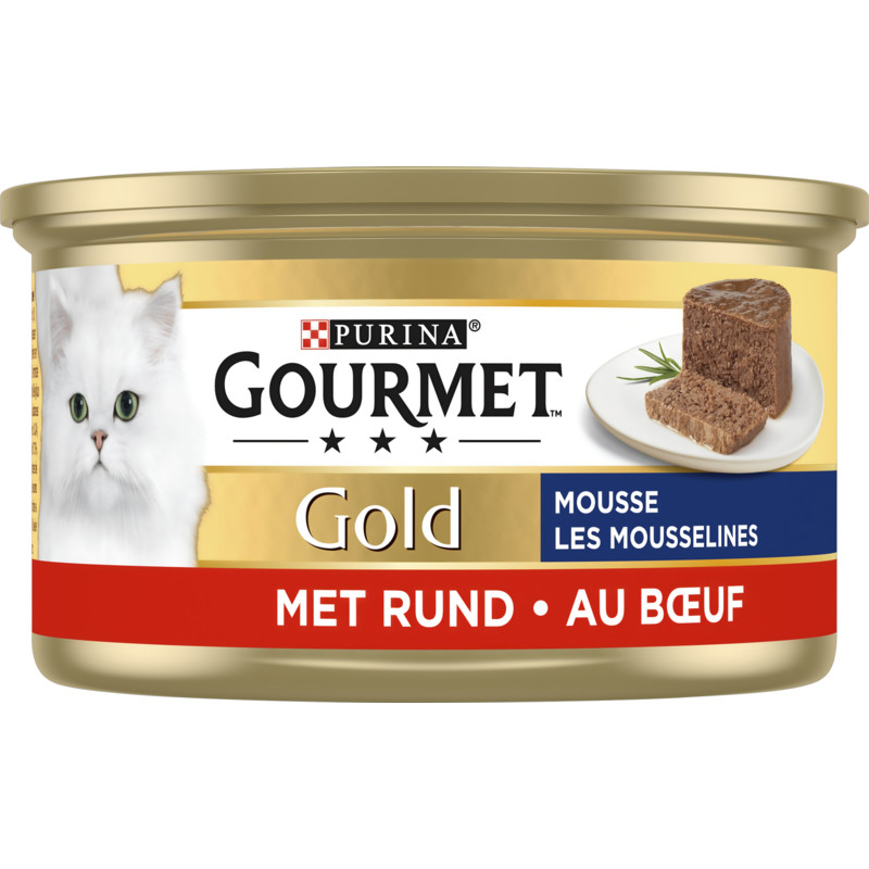Een afbeelding van Gourmet Gold mousse met rund