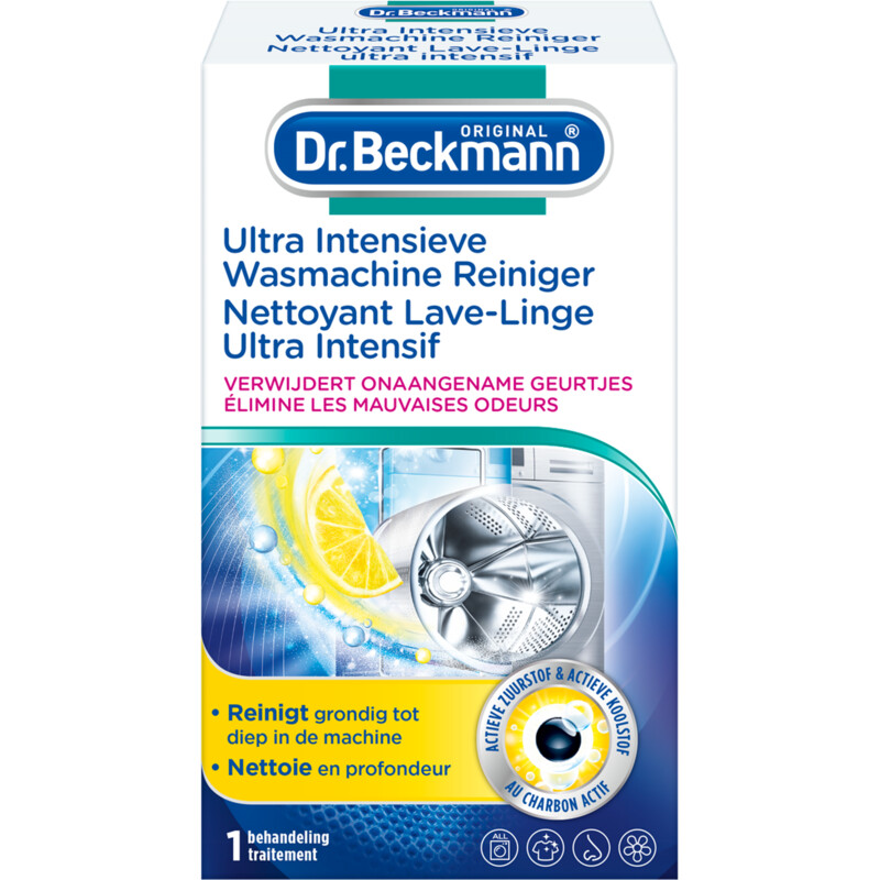 Een afbeelding van Dr. Beckmann Wasmachine hygiene reiniger