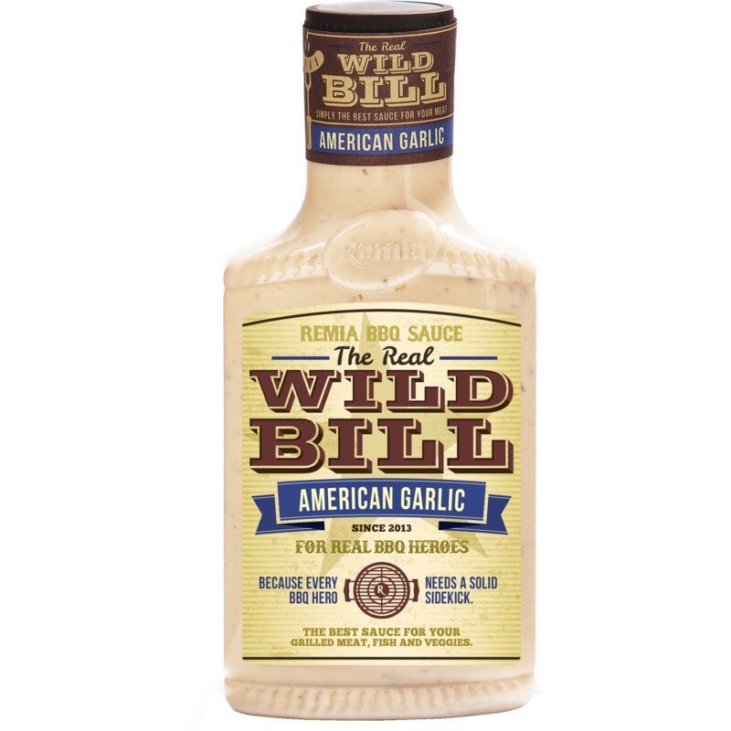 Een afbeelding van Remia Wild bill American garlic sauce