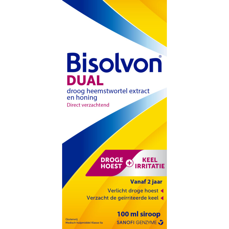 Een afbeelding van Bisolvon Dual siroop