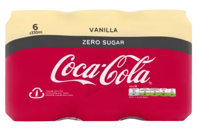 pdp-image-Coca-Cola Zero Sugar Vanilla 6x330ml bl