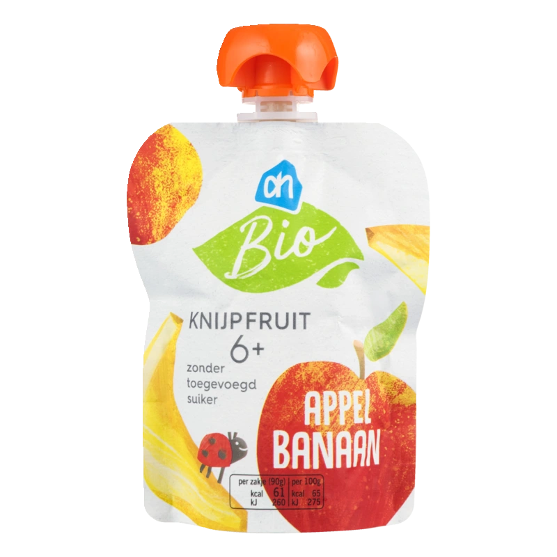 Knijpfruit appel banaan 6m+
