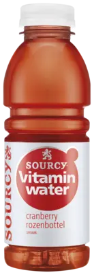 pdp-image-Sourcy Vitaminwater cranberry rozenbottel