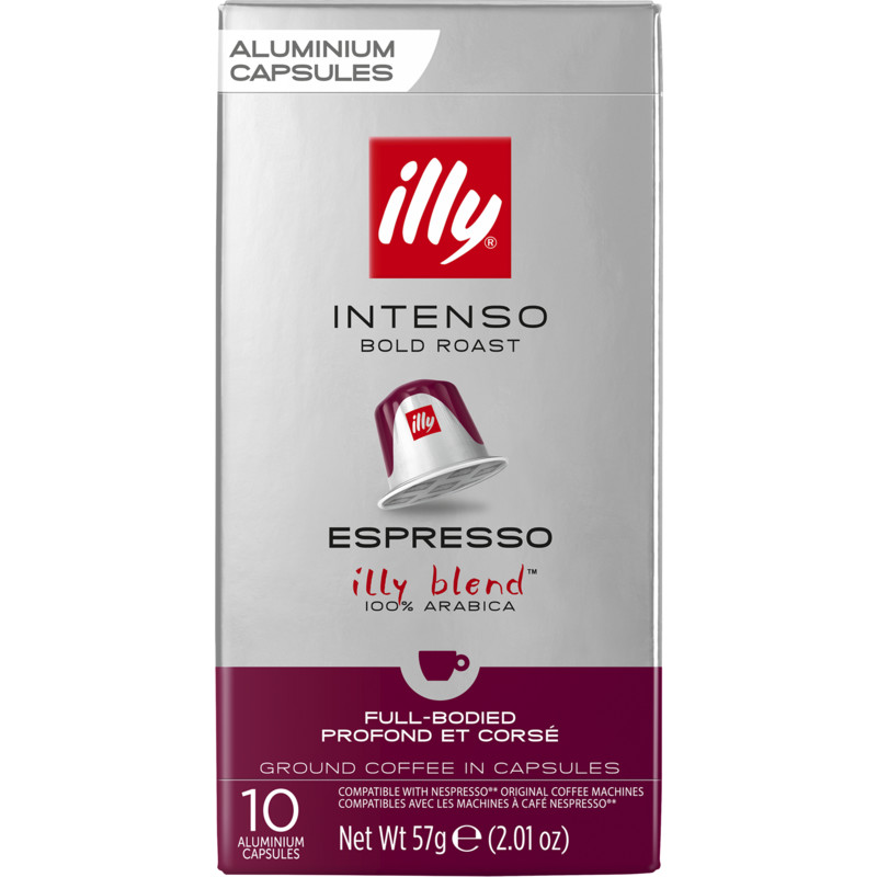 Een afbeelding van illy Intenso espresso capsules