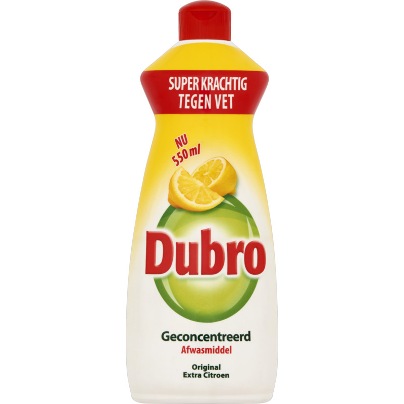 Een afbeelding van Dubro Afwasmiddel orginal extra citroen