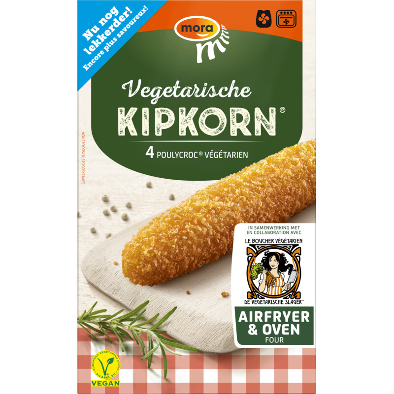 Een afbeelding van Mora Vegetarische kipkorn