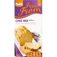 Een afbeelding van Peak's Cakemix vanille glutenvrij