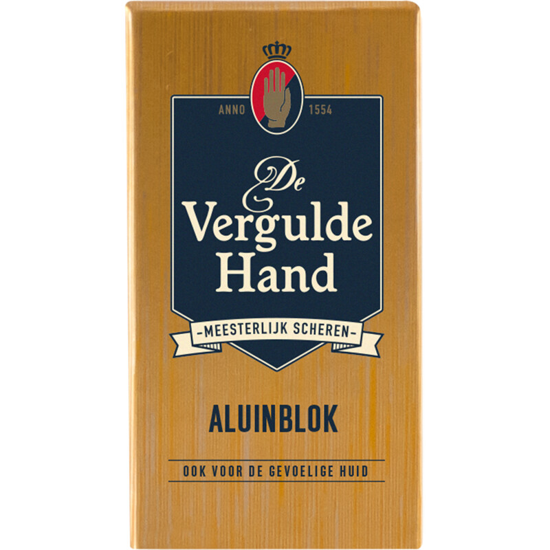 Een afbeelding van De Vergulde Hand Aluinblok