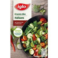 Een afbeelding van Iglo Roerbak groente idee italiaans