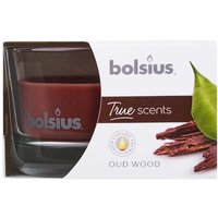 Een afbeelding van Bolsius True scents geurkaars klein oud wood