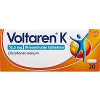Een afbeelding van Voltaren K 12,5 mg pijnstiller tabletten