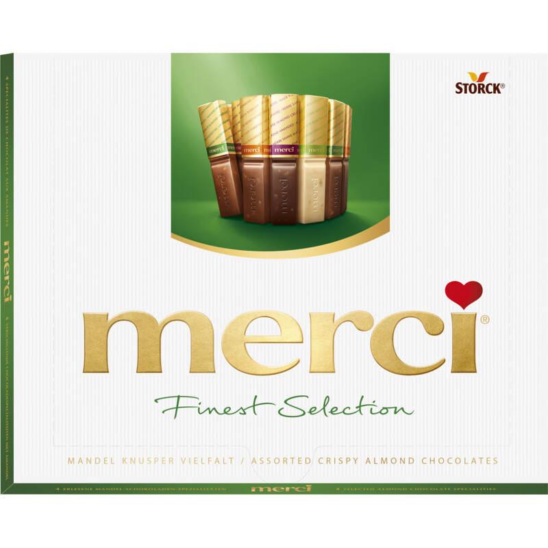 Een afbeelding van Merci Finest Selection Amandel